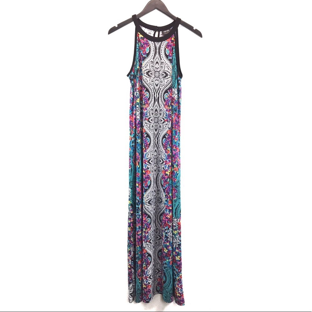 Nicole By Nicole Miller Terraced Blossoms Dress